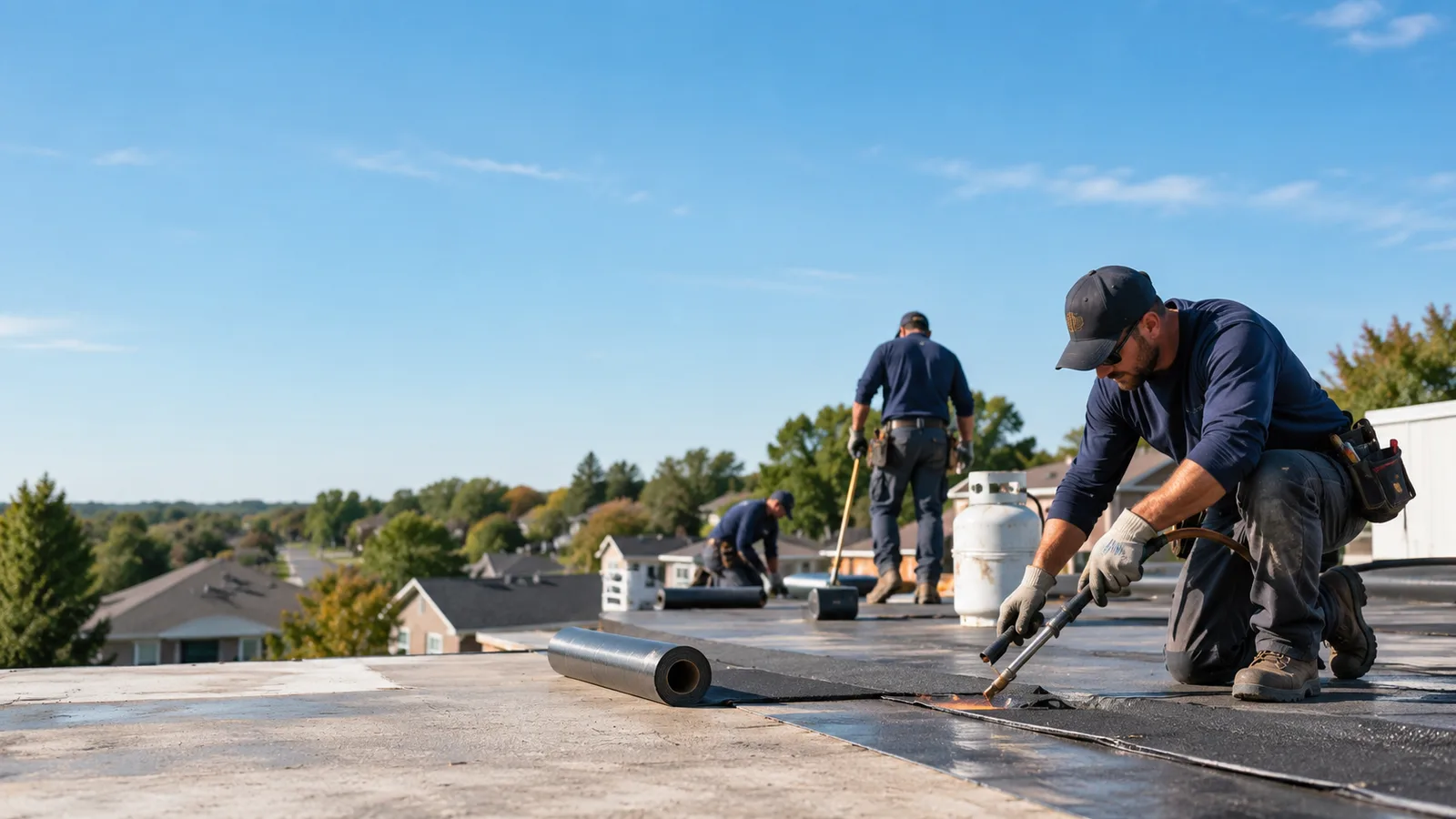 Flat Roof Leak Repair providers in Iron City, TN